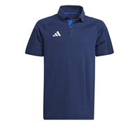 Adidas Unisex Kids Polo Shirt (Short Sleeve) Tiro 23 Competition Cotton Polo Shirt, Team Navy Blue, HK8053, 164