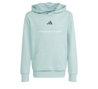 adidas Slogan Fleece-Hoodie Tactile Green 140