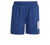 adidas Unisex Kids Sportswear Essentials Logo CLX Kids Badeshorts Dark Blue/White 140