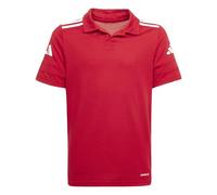adidas Unisex Kids SQUADRA25 Cotton Polo Kids, Team Power red/White, 7-8 Years