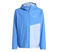 adidas Unisex Kids Terrex Kids Multi 2 Layer CLIMAPROOF Rain Jacket, ray blue/glow blue, 5-6 Years