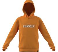 adidas Terrex - Kid's MT Logo - Hoodie, Gr. 164, beige/orange (PureTangerine)