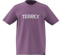Funktionsshirt ADIDAS TERREX "KIDS MULTI LOGO", Mädchen, Gr. 152, preloved lila, Obermaterial: 100% Baumwolle, Rundhals, Shirts Funktionsshirt (48299600-152) preloved lila