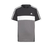 adidas Unisex Kids Tiberio 3-Stripes Colorblock Cotton Kids Short Sleeve T-Shirt