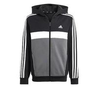 adidas Unisex Kids Tiberio 3-Stripes Colorblock Fleece Kids Hooded Sweat
