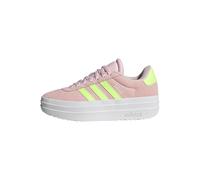 VL Court Bold Schuh Clear Pink / Hi-Res Yellow / Cloud White 36