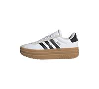 Adidas Schuhe VL Court Bold Kinder Plateausneaker Leder/Synthetik weiß/core schwarz/gum 3 Größe 40