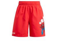 adidas Unisex Kids X Marvel Spider-Man 5-INCH Badeshorts Pure Ruby 140
