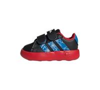 adidas x Marvel Spider-Man Grand Court Kids Schuh Core Black / Bright Blue / Pure Ruby 22