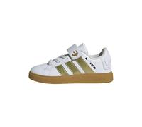 adidas Unisex Kids x Star Wars Grand Court 2.0 Schuh Cloud White/Gold Metallic/Preloved Bronze 34