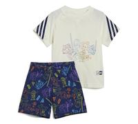 adidas Unisex Kids x Star Wars Young Jedi T-Shirt Set Off White/Dark Blue/Multicolor 98