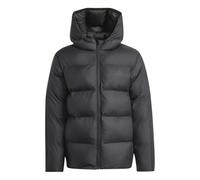 adidas Unisex Kinder 3 Stripes Synthetic Down Coat, black/black, 15-16 Years