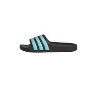 adidas Unisex Kinder Adilette Aqua Slides Kids, core black/flash aqua/core black, 29 EU