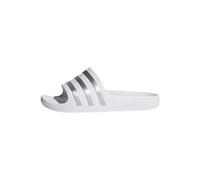 adidas Unisex Kinder Adilette Aqua Slides Kids Slipper, Cloud White / Silver Met / Cloud White, 39 1/3 EU