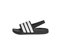 adidas Unisex Kinder ADILETTE ESTRAP SLIDES CHILDREN, Core Black/Cloud White/Core Black, 34 EU
