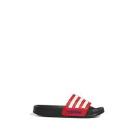 adidas Unisex Kinder ADILETTE SHOWER SLIDES, Core Black / Cloud White / Vivid Red, 37 EU