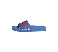 adidas Adilette Shower Slides Kids lucid ray blue-semi lucid red-off white (AE7Z) 12.5K