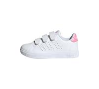 adidas Unisex Kinder Advantage Base 2.0 Shoes Children, Cloud White/Bliss Pink/Core Black, 33 1/2 EU