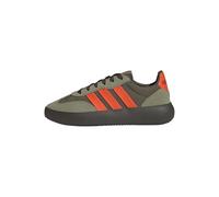 adidas Unisex Kinder BARREDA Decode Shoes JUNIOR, Olive strata/Impact orange/Tent Green, 38 2/3 EU