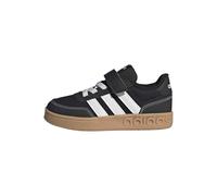 Sneaker ADIDAS SPORTSWEAR "BREAKBASE", Damen, Gr. 35, core schwarz, cloud weiß, gum 3, Synthetik, Textil, Schuhe Sneaker, für Kinder & Jugendliche (62802346-35) core schwarz, cloud weiß, gum 3