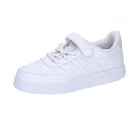adidas BREAKNET 2.0 Children Tennis Shoes, Cloud White/Cloud White/Cloud White, 30 EU