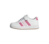Adidas Kinder Sneaker BREAKNET 3.0 EL C JS3684 Ftwr White/Pink Fusion/Clear Pink Größe 33