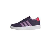adidas Unisex Kinder BREAKNET 3.0 Shoes JUNIOR, Aurora Plum/preloved Purple/Lucid red, 38 EU