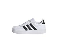 adidas Unisex Kinder Breaknet Lifestyle Court Lace Shoes, Cloud White / Core Black / Core Black, 36 2/3 EU