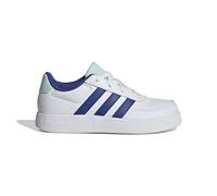 adidas Unisex Kinder Breaknet Lifestyle Court Lace Shoes, Cloud White/semi Lucid Blue/Halo Mint, 38 2/3 EU