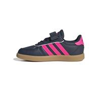 adidas - Kid's Breaknet Sleek - Sneaker, Gr. 28.5, blau (AuraInk/LucidPink/Gum3)