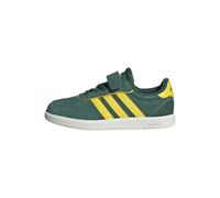 adidas Unisex Kinder BREAKNET Sleek Shoes Children, Collegiate Green/Yellow/Off White, 31 1/2 EU