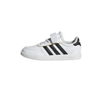 adidas BREAKNET Sleek EL C Schuhe, FTWR White/core Black/orange Tint, 28 EU