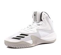 Adidas Unisex-Kinder Crazy Team K Laufschuhe, Mehrfarbig (FTWR White/core Black/MGH Solid Grey), 36 2/3 EU