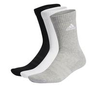 Cushioned Crew Socken, 3 Paar Medium Grey Heather / White / Black 25-27