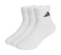 3er Pack adidas Cushioned Sportswear Ankle Socken Kinder JZ0526 - white/white/black 25-27