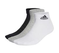 adidas Socken Cushioned Sportswear Ankle Socks 3P IC1281 34-36 Medium Grey Heather/White/Black