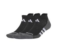 adidas Unisex Kinder Cushioned Sportswear Ankle Socks 6 Pairs, Black/White, 5-6 Years