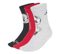 ADIDAS DISNEY MICKY MAUS SOCKEN Black / Pure Ruby / Light Grey Heather 37-39