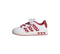 adidas Unisex Kinder Disney Minnie Mouse Grand Court Kids Shoes, FTWR White/Pure Ruby/Off White, 38 EU
