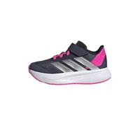 adidas Unisex Kinder Duramo SL2 Hook and Loop Shoes Kids, Shadow Navy/Silver met./Lucid pink, 28 EU