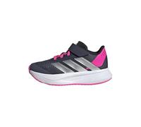 adidas Unisex Kinder Duramo SL2 Hook and Loop Shoes Kids, Shadow Navy/Silver met./Lucid pink, 31 EU