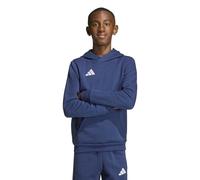 adidas Unisex Kinder Entrada26 Hoodie Kids Sweatshirt, Team Navy Blue 2/White, 11-12 Years