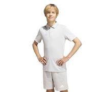 adidas Unisex Kinder Entrada26 Polo Kids Shirt, Team Light Grey/White, 9-10 Years