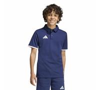 adidas Unisex Kinder Entrada26 Polo Kids Shirt, Team Navy Blue 2/White, 3-4 Years