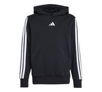 adidas Unisex Kinder Essentials 3 Stripes Hoodie Sweatshirt, Black/White, 7-8 Years