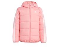 adidas Unisex Kinder ESSENTIALS 3 STRIPES PADDED JACKET, semi pink spark/white, 15-16 Years