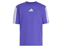 adidas Unisex Kinder Essentials 3 Stripes Sleeve Shirt, Pure Purple/Frozen Purple, 4-5 Years