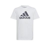 adidas Essentials Big Logo Baumwoll - T-Shirt - Jungs 11-12A White