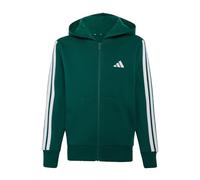 ADIDAS Kinder Kapuzensweat J 3S FL FZ HD (KT3373) 140 CGREEN/WHITE