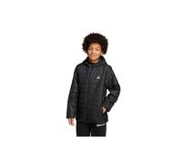 adidas Unisex Kinder ESSENTIALS LIGHT PADDED JACKET, black/REFLECTIVE SILVER, 5-6 Years